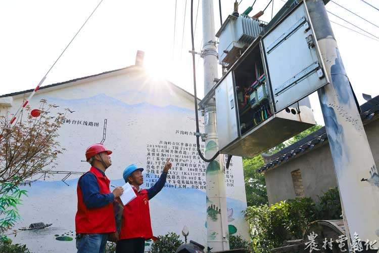 配图1：6月24日，国网广德市供电公司对赵村田园综合体开展安全用电检查.jpg